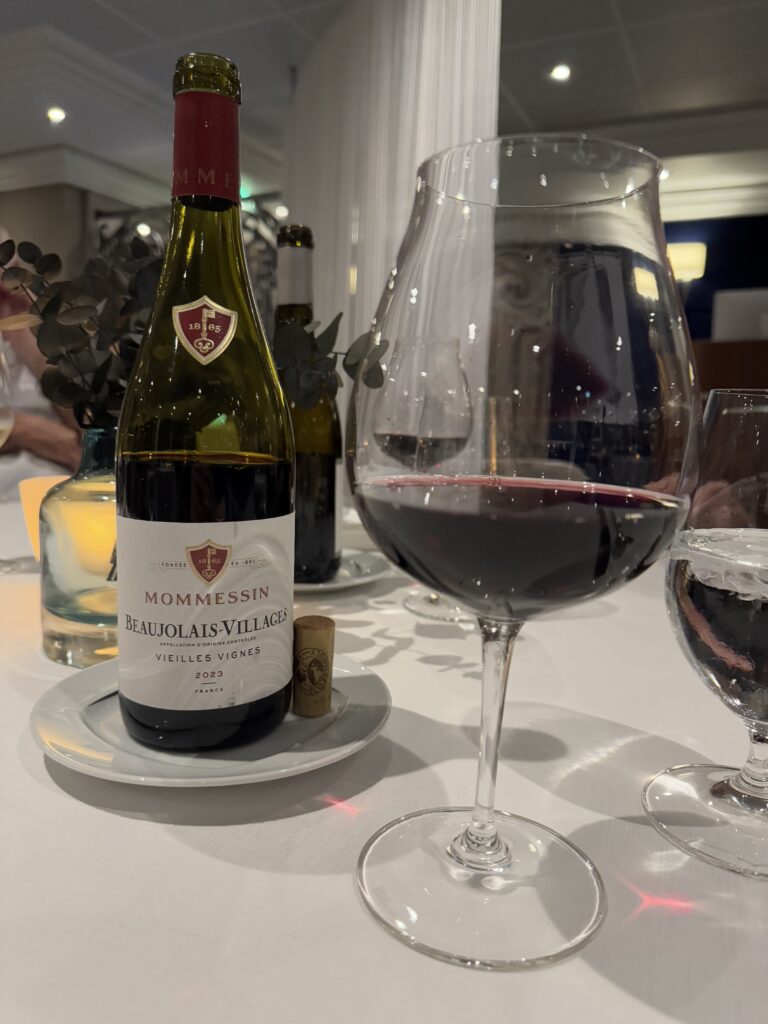 Bottle of Mommessin Beaujolais-Village 