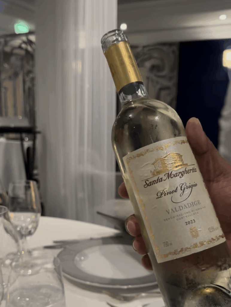 Bottle of Santa Margherita Pino Grigio 